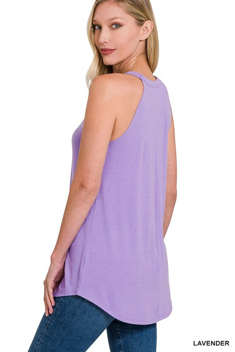 CLEARANCE Womens Long Halter Tank Top Casual Tunic Blouse Sleeveless Shirt