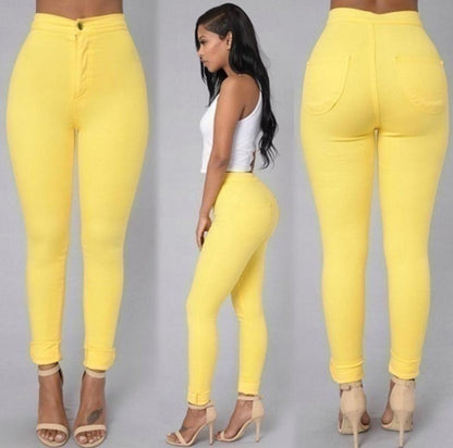 Ladies Fashion Slim Casual Stretch Skinny Jeans